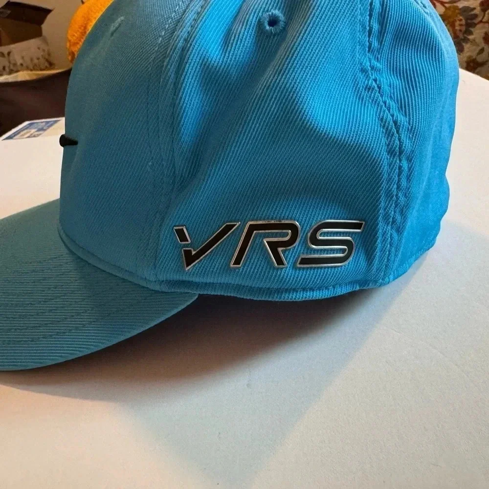 Nike FlexFit Golf Hat - blue and black, OSFM
